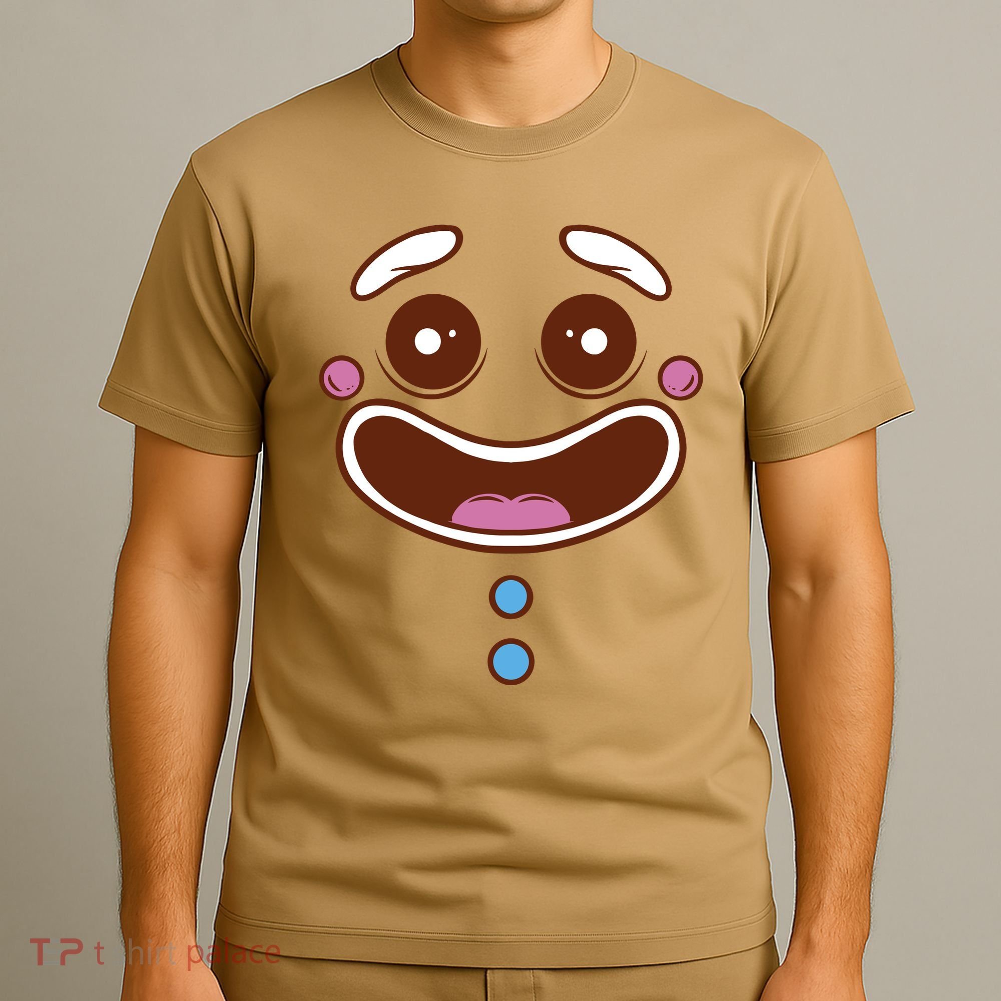 Gingerbread Face T-Shirt