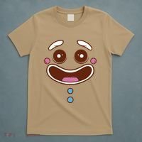 Gingerbread Face T-Shirt thumb 5