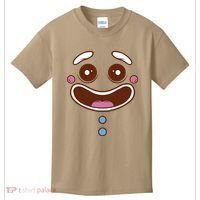Gingerbread Face Kids T-Shirt thumb 0