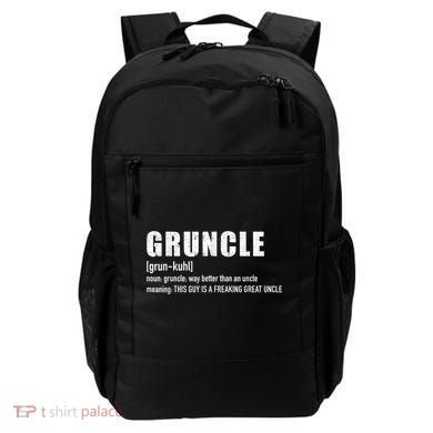  Gruncle for great uncle Backpack