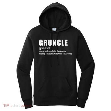  Gruncle for great uncle Women's Hoodie