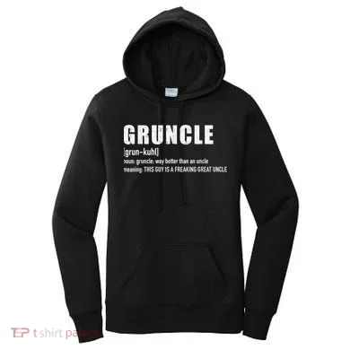  Gruncle for great uncle Women's Hoodie