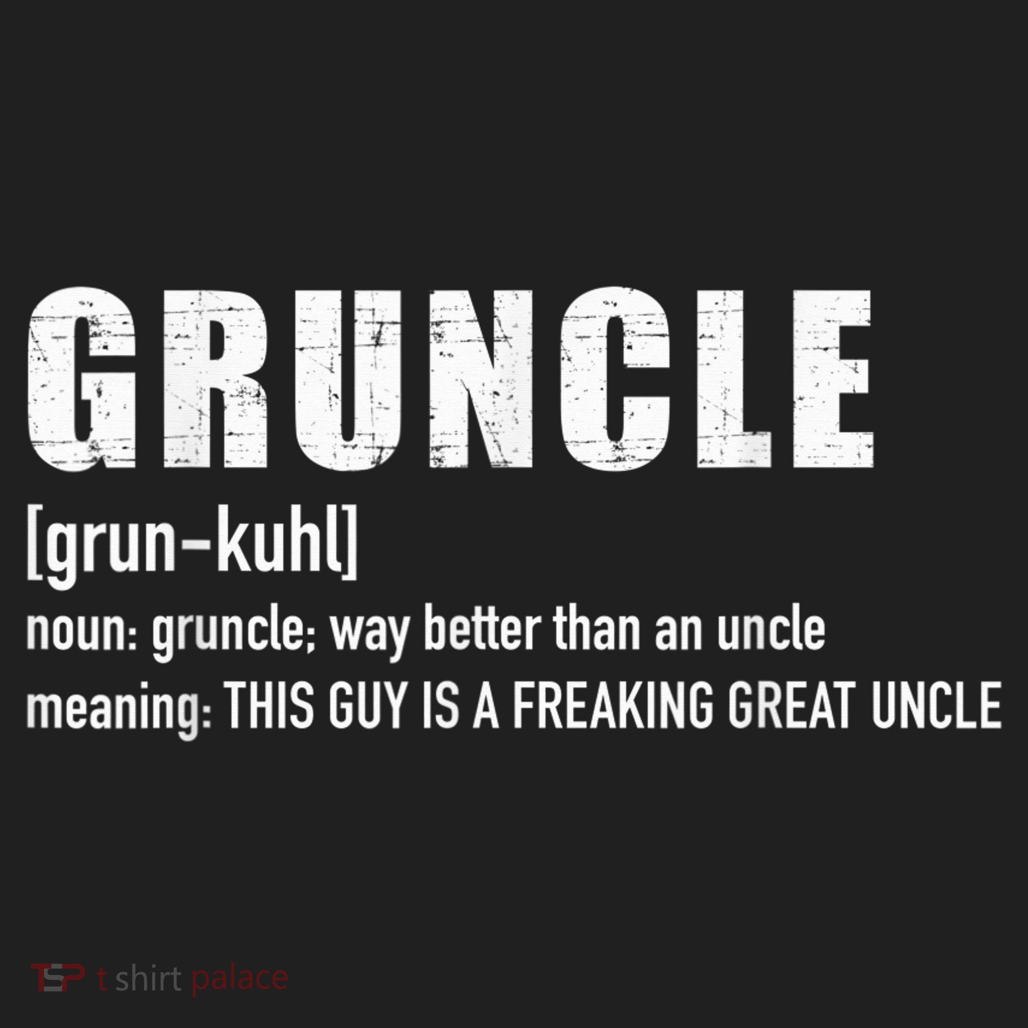  Gruncle for great uncle Tumbler