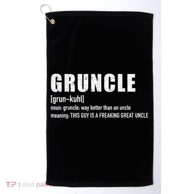  Gruncle for great uncle Golf Towel