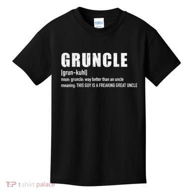  Gruncle for great uncle Kids T-Shirt