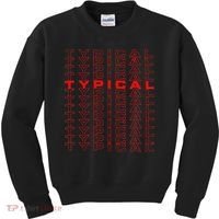 Gaming For Gamer With Typical Logo Gaming Kids Sweatshirt thumb 0