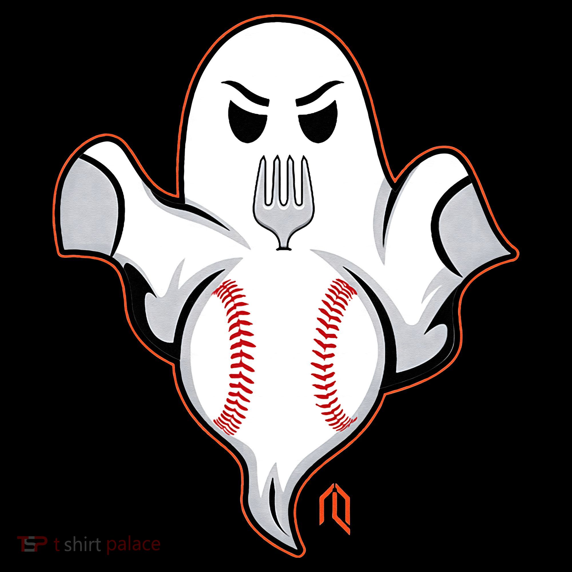 Ghost Forkball Doggie Tank