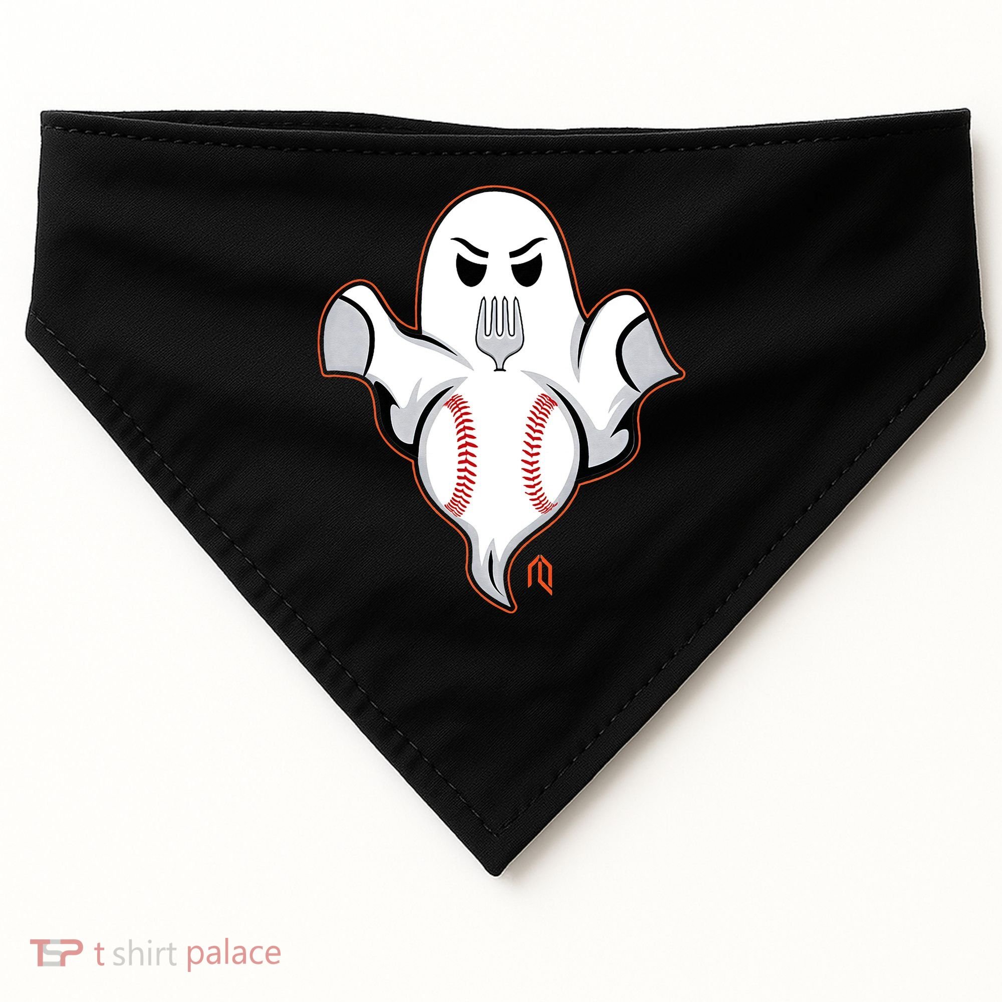 Ghost Forkball USA-Made Doggie Bandana