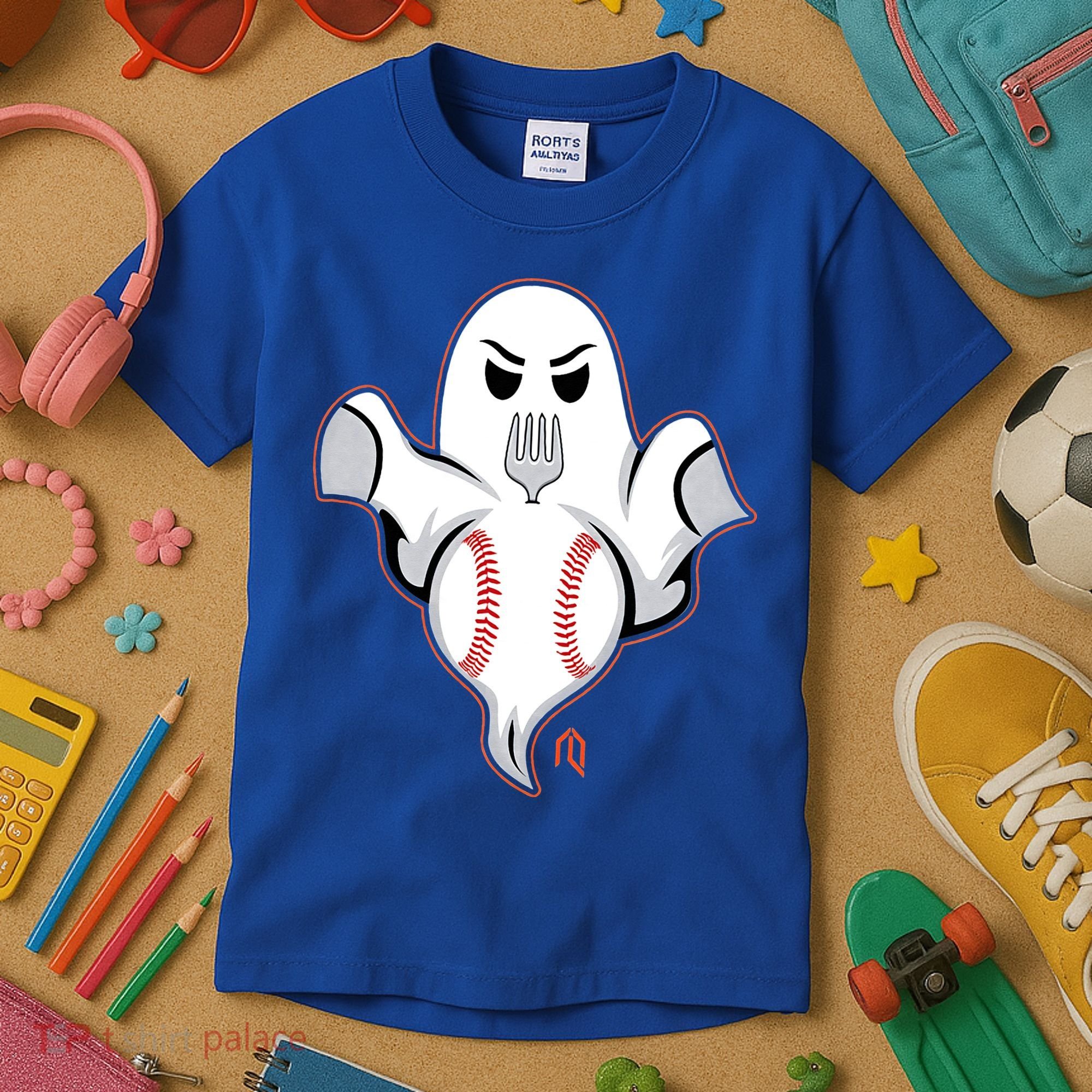 Ghost Forkball Kids T-Shirt