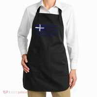 Greece Flag Apron thumb 2