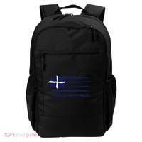 Greece Flag Backpack thumb 0