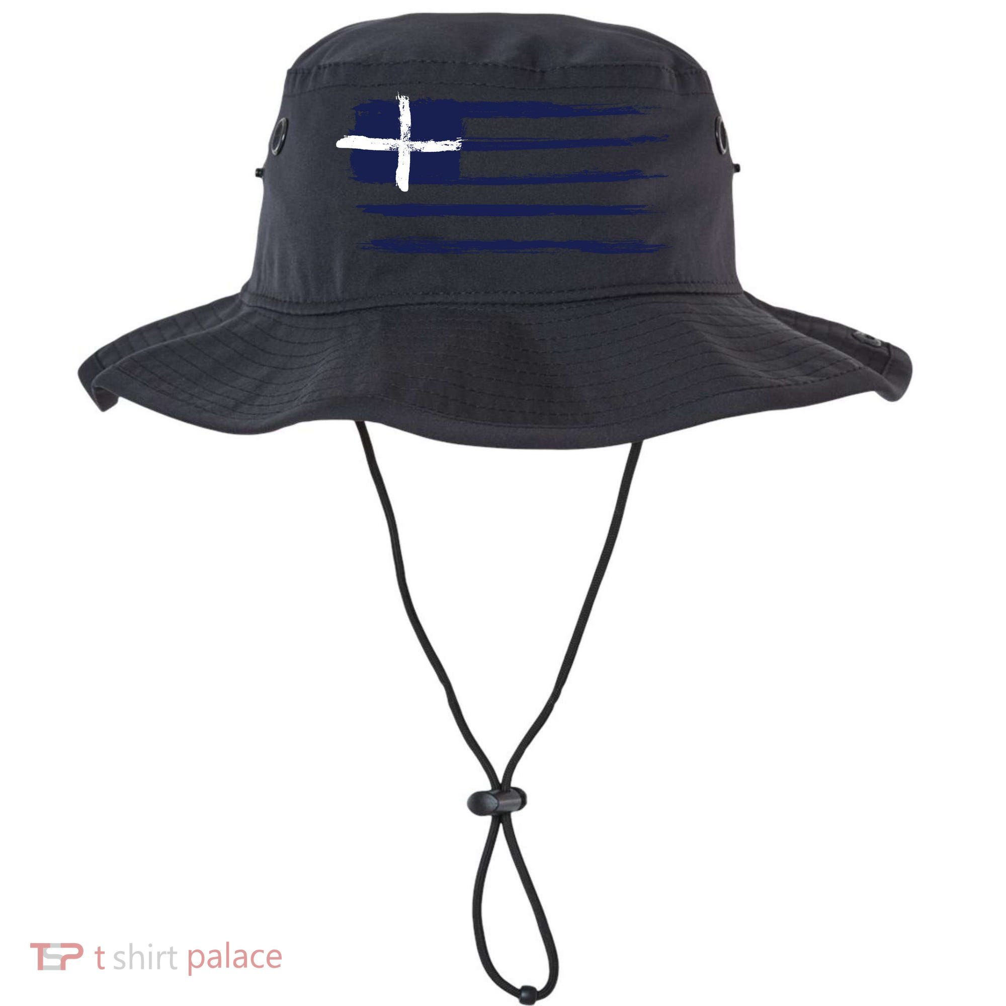 Greece Flag Bucket Hat