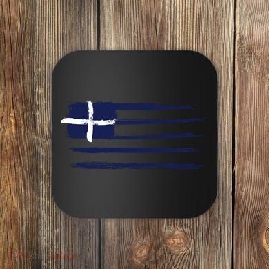 Greece Flag Coaster