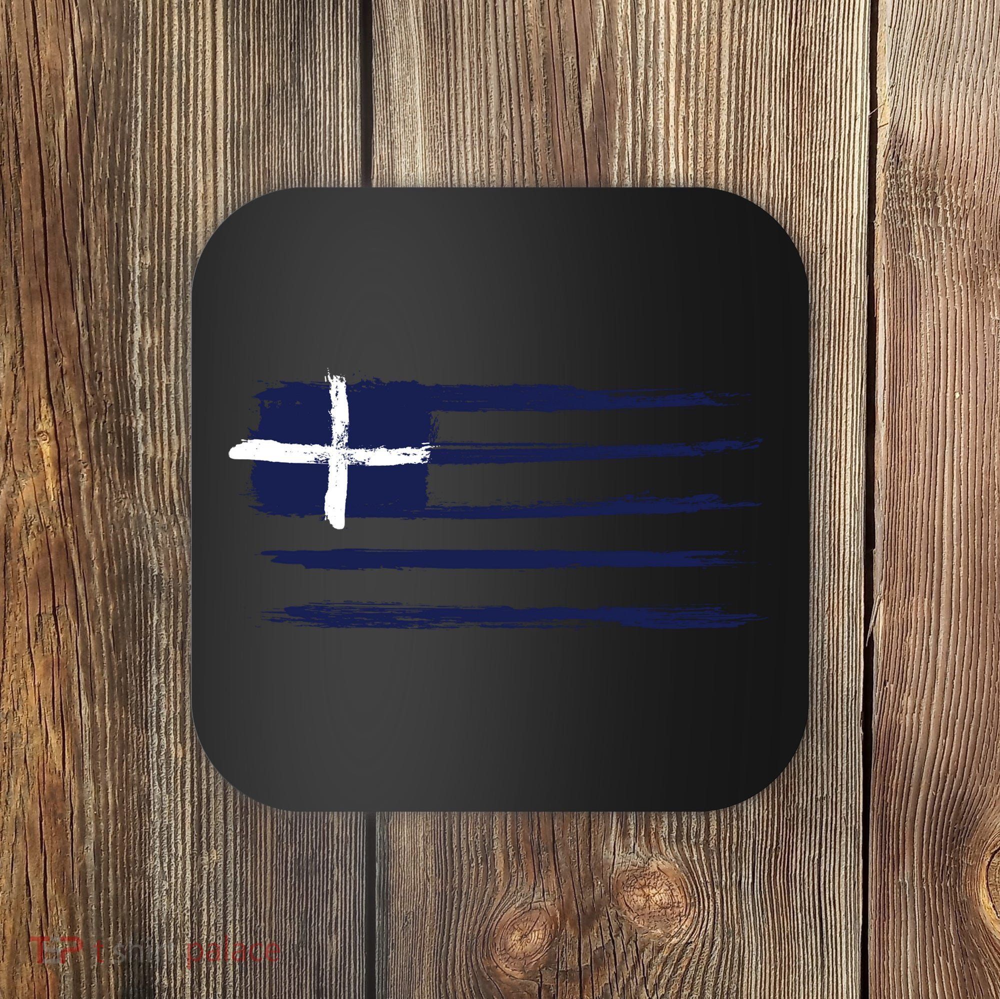 Greece Flag Coaster