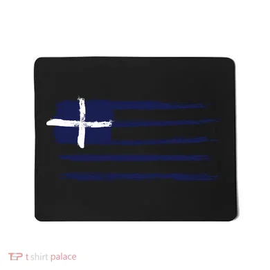 Greece Flag Mousepad