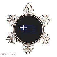 Greece Flag Ornament thumb 0