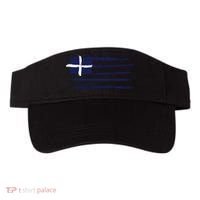 Greece Flag Visor thumb 0