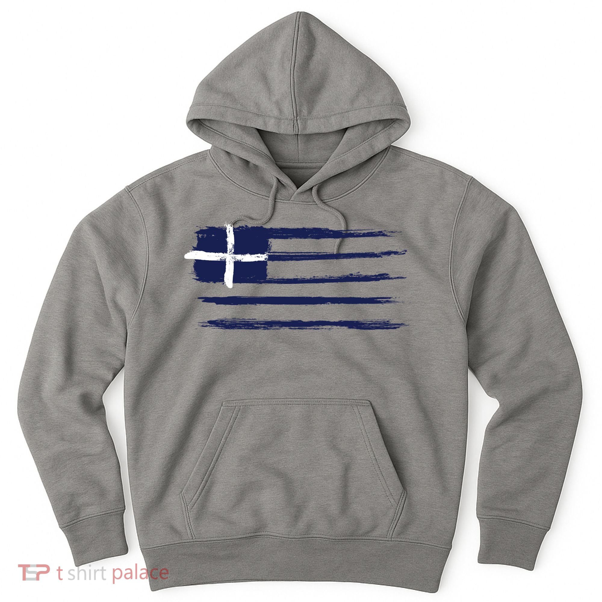 Greece Flag Hoodie