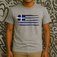 Greece Flag T-Shirt thumb 3