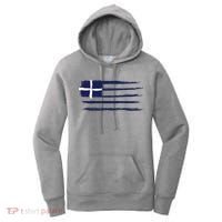 Greece Flag Women's Hoodie thumb 0