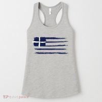 Greece Flag Women's Tank Top thumb 0