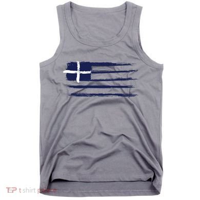 Greece Flag Tank Top
