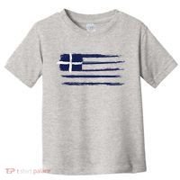Greece Flag Toddler T-Shirt thumb 0