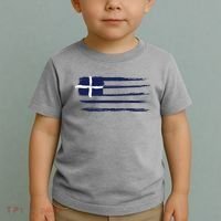 Greece Flag Toddler T-Shirt thumb 2