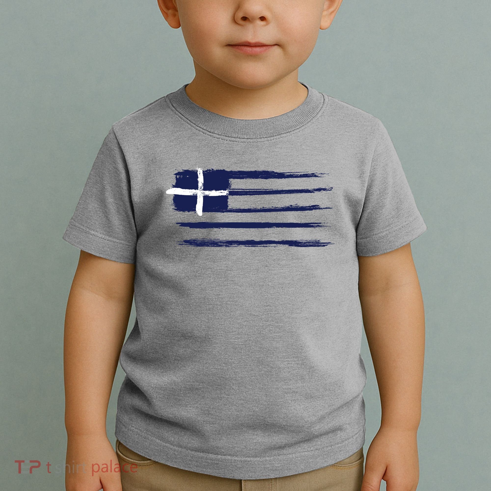Greece Flag Toddler T-Shirt