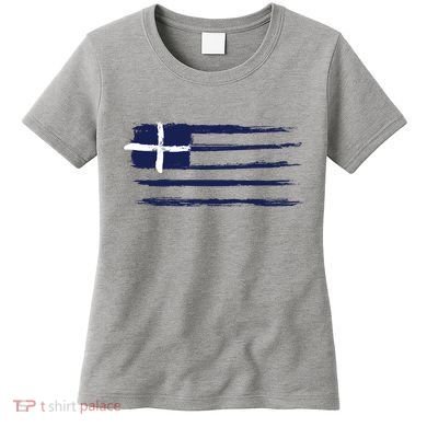 Greece Flag Women's T-Shirt