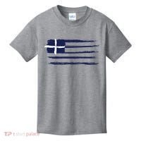 Greece Flag Kids T-Shirt thumb 0