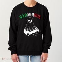 Gabaghoul Funny Gabagool Italian Flag Halloween Women's Sweatshirt thumb 0