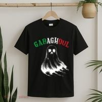 Gabaghoul Funny Gabagool Italian Flag Halloween T-Shirt thumb 2