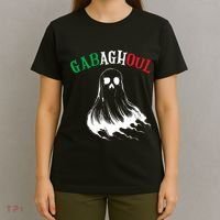 Gabaghoul Funny Gabagool Italian Flag Halloween T-Shirt thumb 4