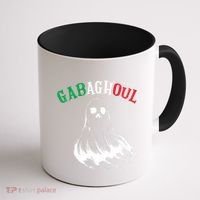 Gabaghoul Funny Gabagool Italian Flag Halloween Coffee Mug thumb 1