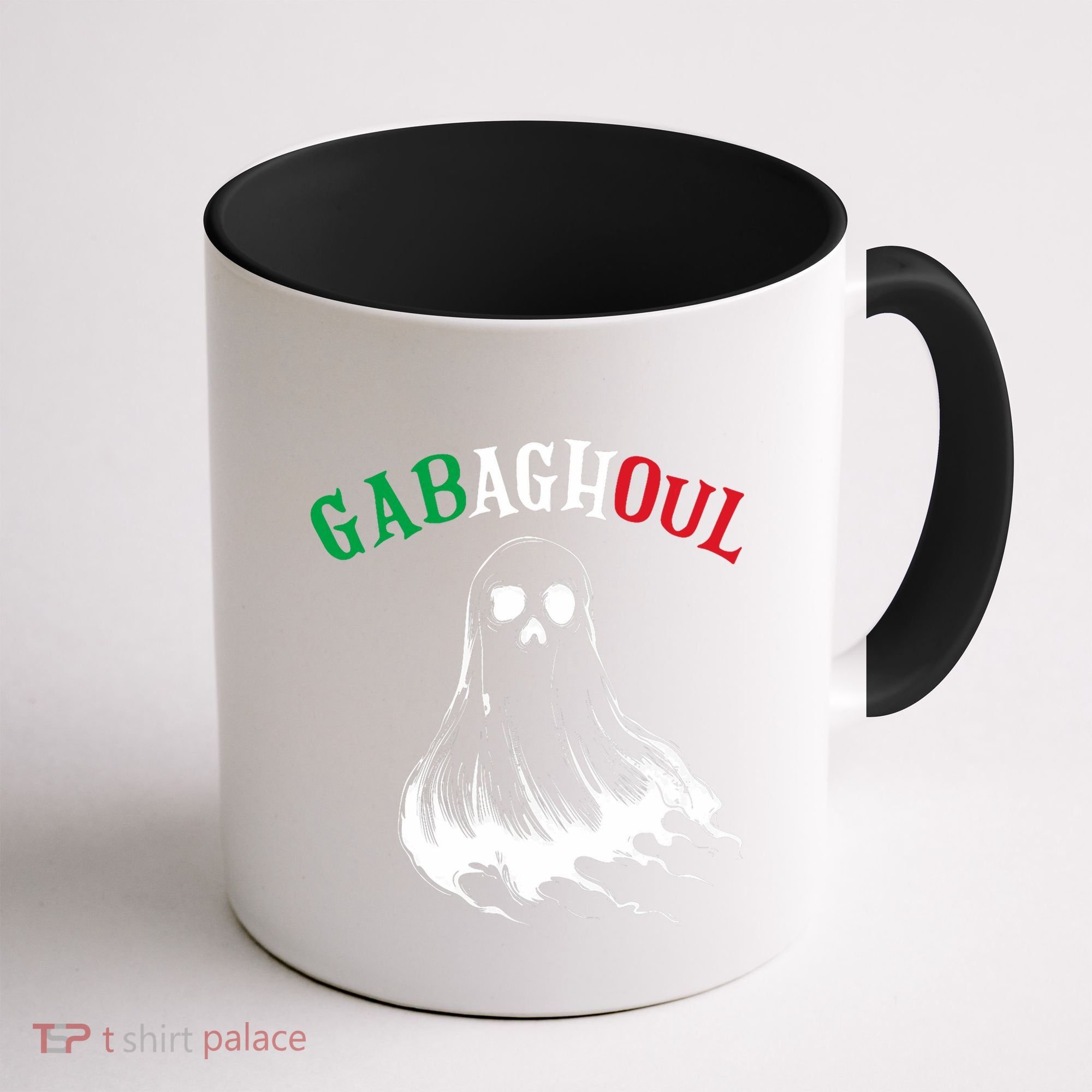 Gabaghoul Funny Gabagool Italian Flag Halloween Coffee Mug