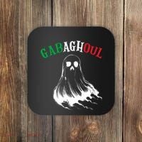 Gabaghoul Funny Gabagool Italian Flag Halloween Coaster thumb 0