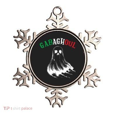 Gabaghoul Funny Gabagool Italian Flag Halloween Ornament