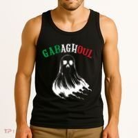 Gabaghoul Funny Gabagool Italian Flag Halloween Tank Top thumb 3