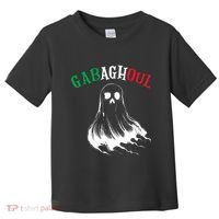 Gabaghoul Funny Gabagool Italian Flag Halloween Toddler T-Shirt thumb 0