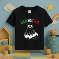 Gabaghoul Funny Gabagool Italian Flag Halloween Toddler T-Shirt thumb 3