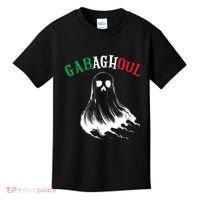 Gabaghoul Funny Gabagool Italian Flag Halloween Kids T-Shirt thumb 0
