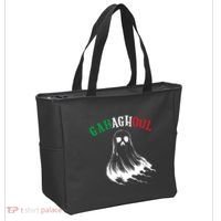 Gabaghoul Funny Gabagool Italian Flag Halloween Tote Bag thumb 2