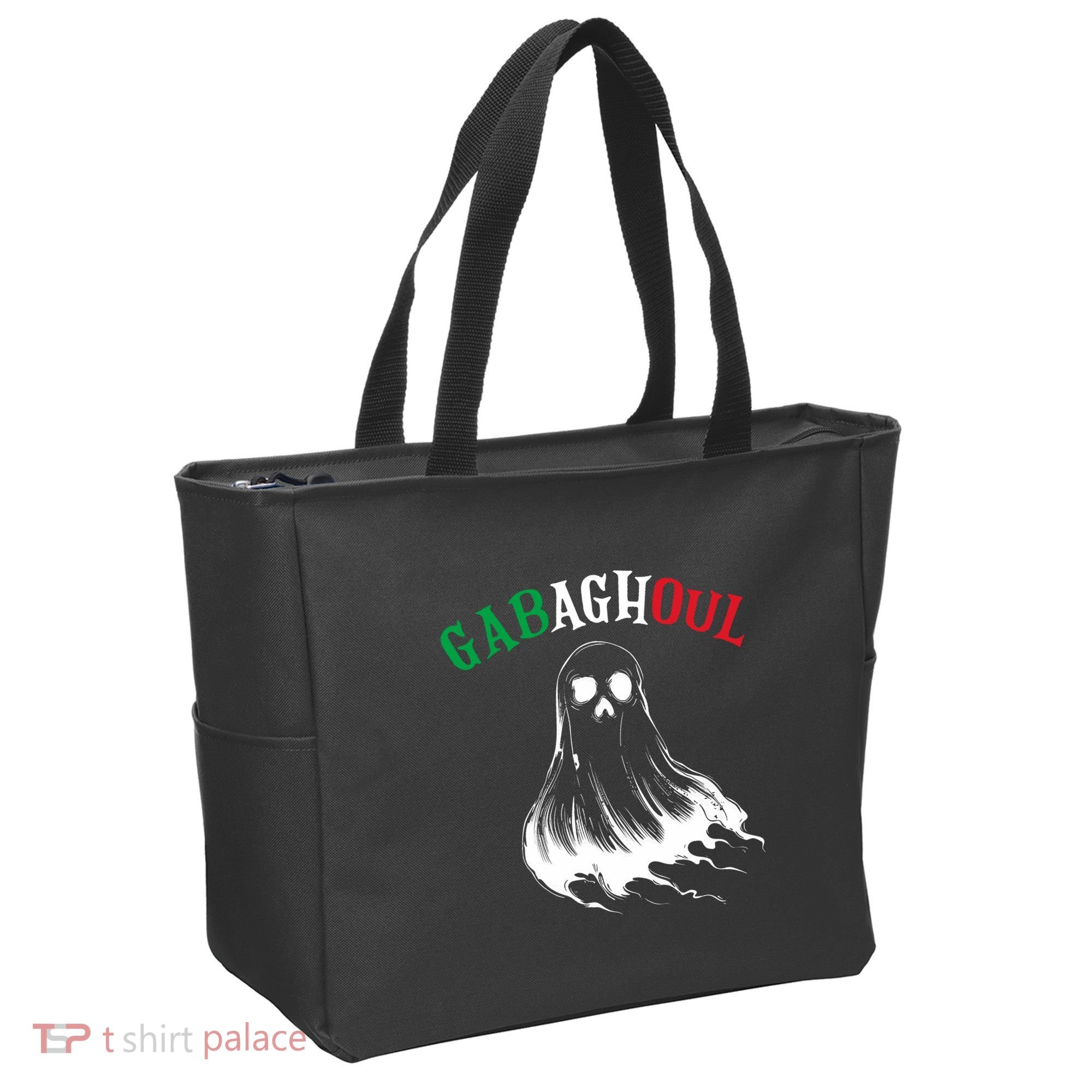 Gabaghoul Funny Gabagool Italian Flag Halloween Tote Bag
