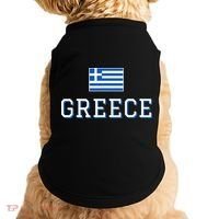 Greece Flag Greek Flag Greece Souvenir Doggie Tank thumb 0