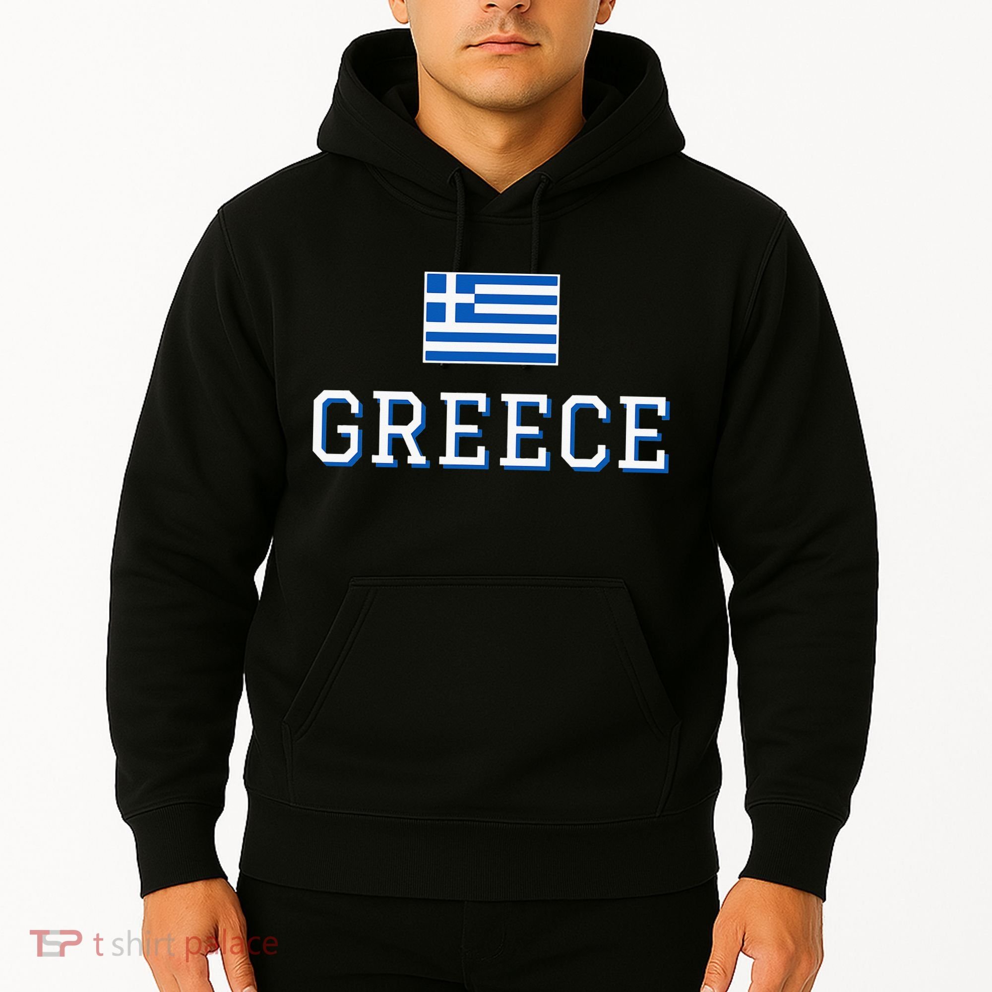 Greece Flag Greek Flag Greece Souvenir Hoodie