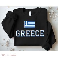 Greece Flag Greek Flag Greece Souvenir Sweatshirt thumb 2