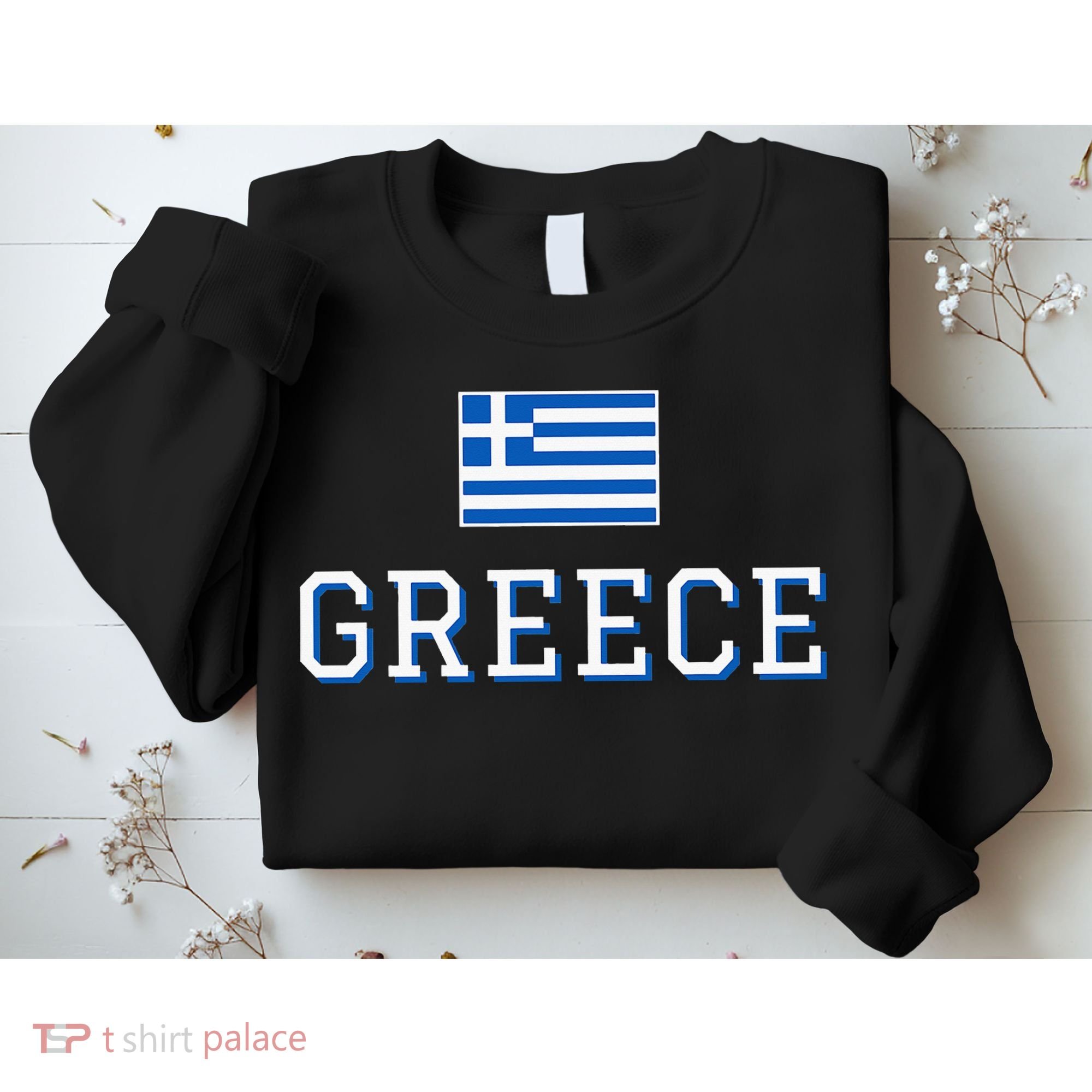 Greece Flag Greek Flag Greece Souvenir Sweatshirt