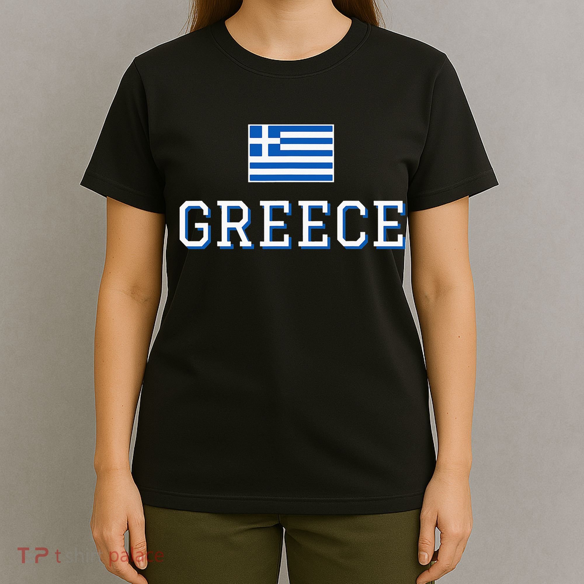 Greece Flag Greek Flag Greece Souvenir T-Shirt