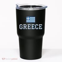 Greece Flag Greek Flag Greece Souvenir Tumbler thumb 0